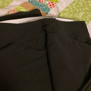 Black slacks